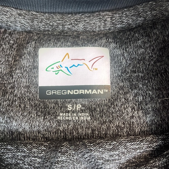 Greg Norman Collection Gray Crew Neck Sweater - Picture 4 of 7